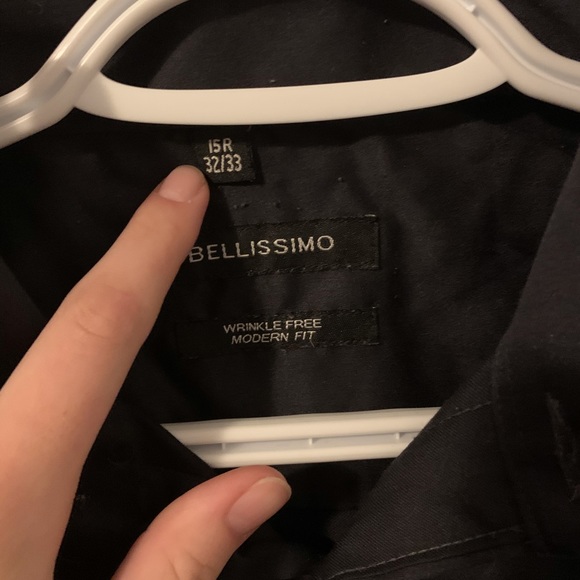 Dark grey/black dress shirt - Picture 2 of 2